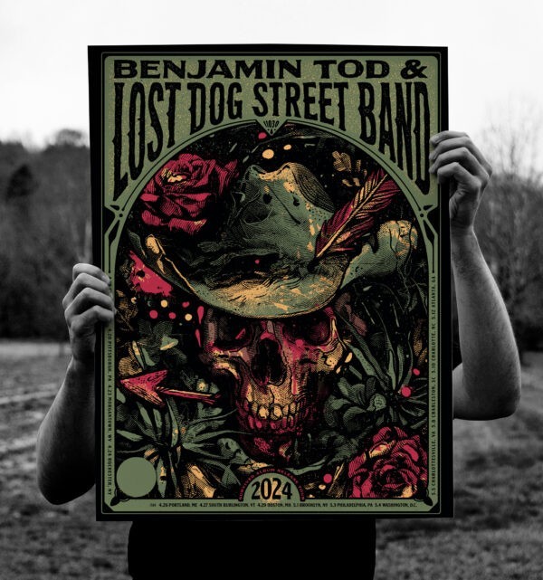 Lost Dog Street Band Tour Poster